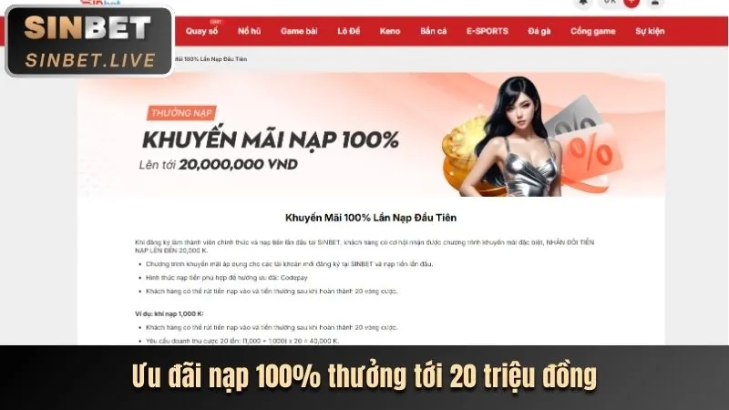 Thưởng nạp lại VLXX88